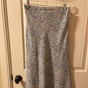 Small Black and White Polka Dot Skirt